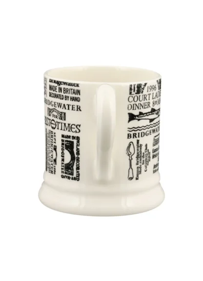 Emma Bridgewater Backstamps From 40 Years 1/2 Pint Mug - Image 4