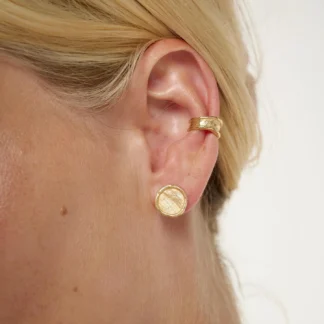 Tutti & Co Arc Earrings Gold