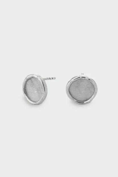 Tutti & Co Arc Earrings Silver - Image 2