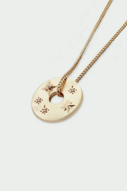 Tutti & Co Celestial Necklace Gold - Image 2