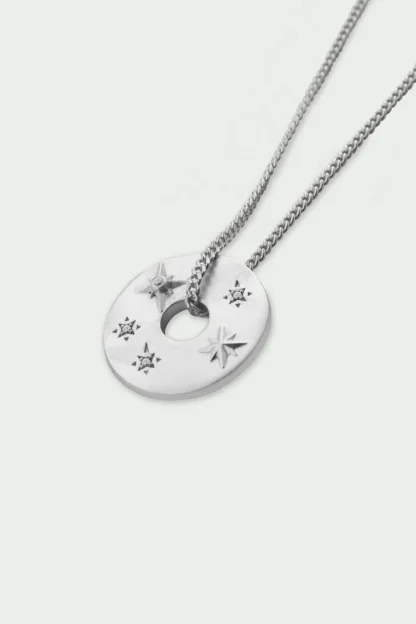 Tutti & Co Celestial Necklace Silver - Image 3