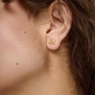 Tutti & Co Cosma Earrings Gold