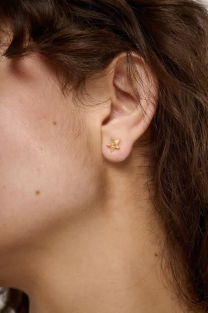 Tutti & Co Cosma Earrings Gold
