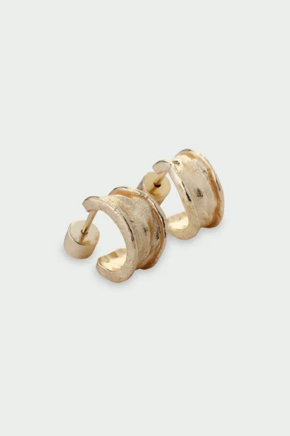 Tutti & Co Driftline Earrings Gold - Image 3