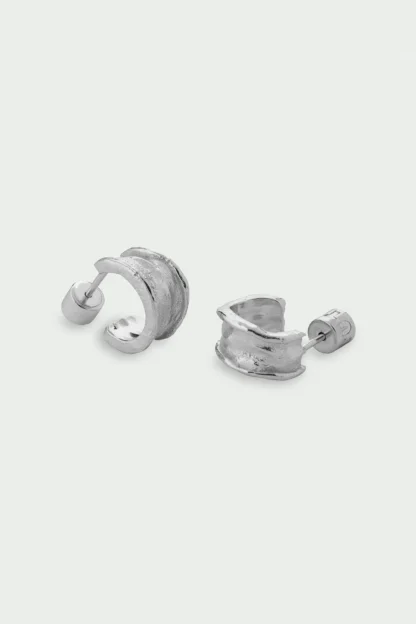 Tutti & Co Driftline Earrings Silver - Image 2