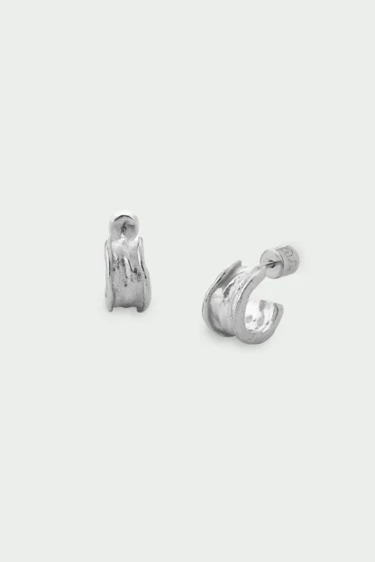 Tutti & Co Driftline Earrings Silver