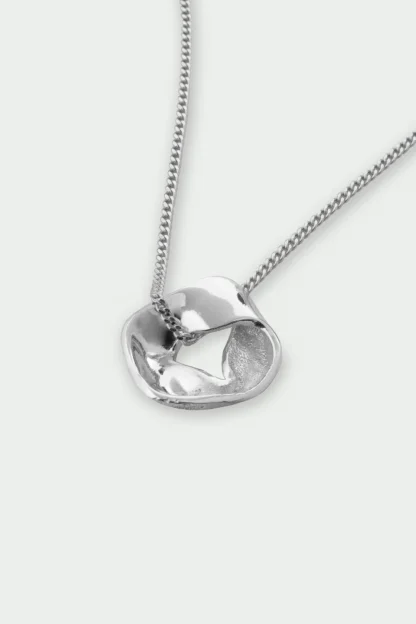 Tutti & Co Motion Necklace Silver