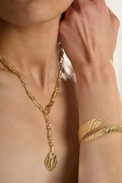 Tutti & Co Riva Bangle Gold - Image 6