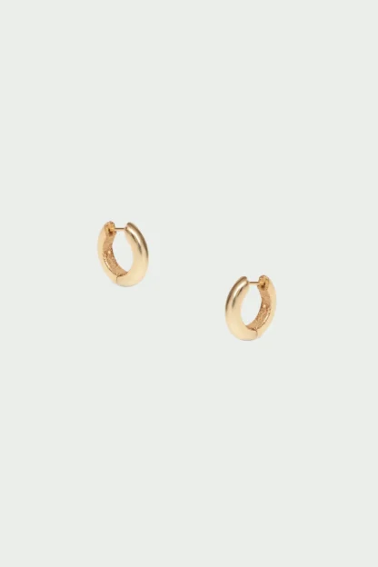 Tutti & Co Shade Earrings Medium Gold - Image 2