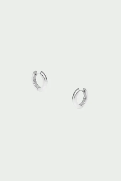 Tutti & Co Shade Earrings Medium Silver - Image 2