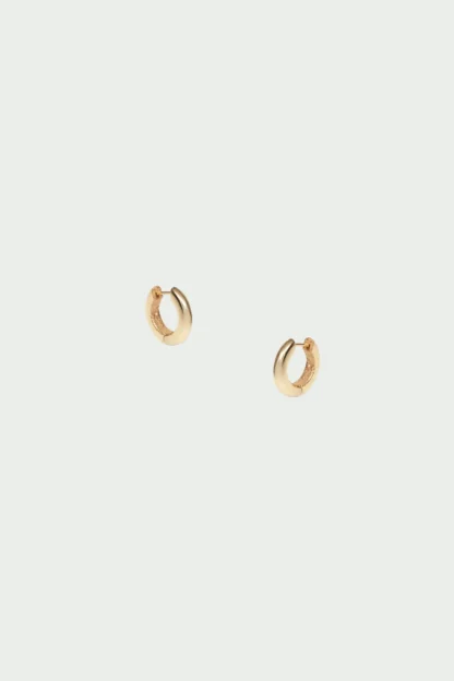 Tutti & Co Shade Earrings Small Gold - Image 2