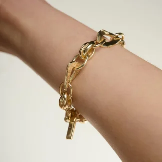 Tutti at Gifted Boston Spa - Chain Bracelet Gold - Wave