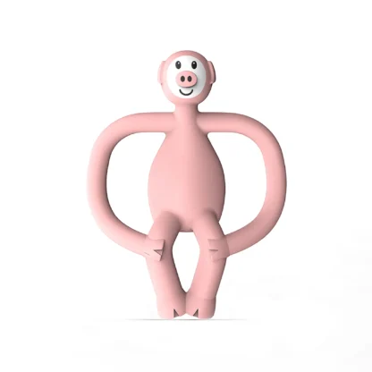Matchstick Monkey Pickle Pig Teether