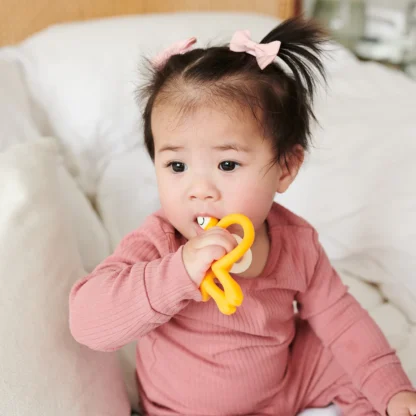 Matchstick Monkey Original Teether Toy Yellow - Image 6