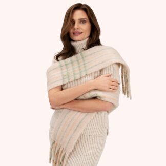 Powder at Gifted Boston Spa - Angelica Scarf Cream Sage