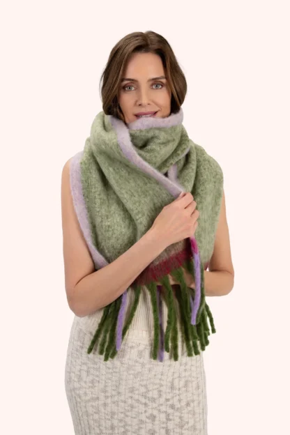 Powder at Gifted Boston Spa - Aria Scarf sage