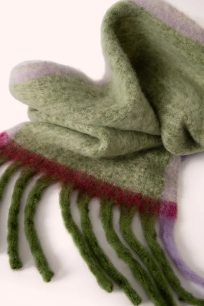 Powder Aria Cosy Scarf Sage - Image 4