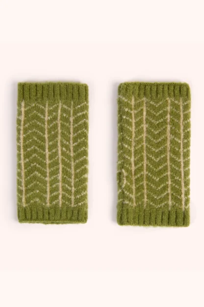 Powder at Gifted Boston Spa - Niamh Wrist Warmers Olive