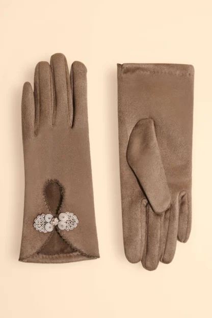 Powder Suki Gloves Stone