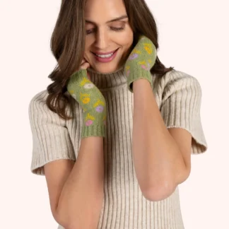 Powder at Gifted Boston Spa - Willow Ditsy Wrist Warmer Sage