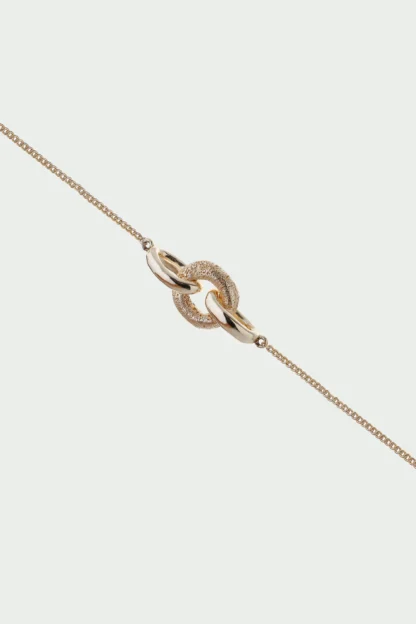 Tutti & Co Bind Bracelet Gold - Image 2