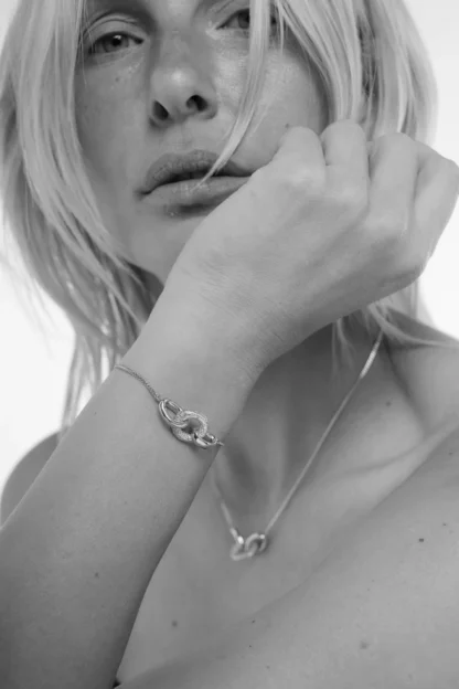 Tutti & Co Bind Bracelet Silver - Image 3