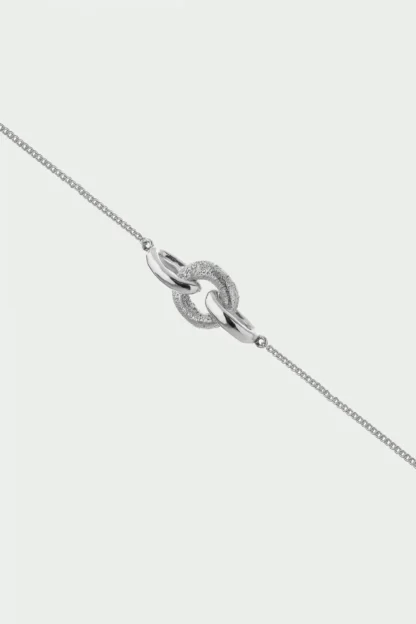 Tutti & Co Bind Bracelet Silver