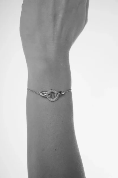 Tutti & Co Bind Bracelet Silver - Image 5