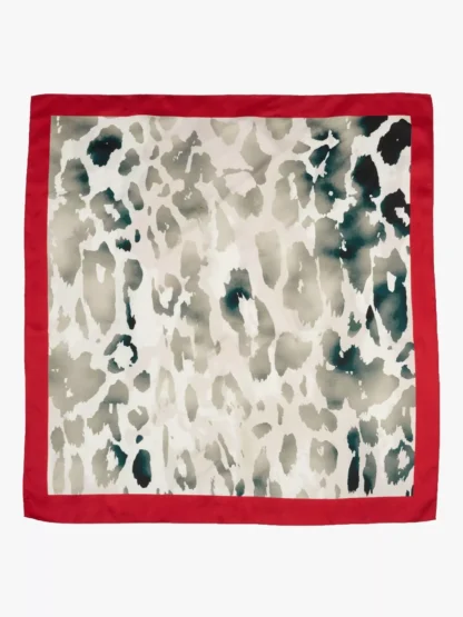 Tutti & Co Leopard Silk Scarf (S412) - Image 2