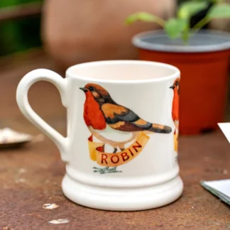Emma Bridgewater Robin 1/2 Pint Mug