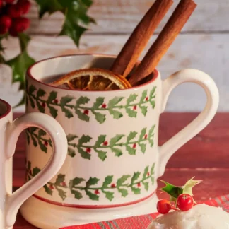 Emma Bridgewater Tiny Holly 1/2 Pint Mug