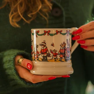 Emma Bridgewater Woodland Santa 1/2 Pint Mug