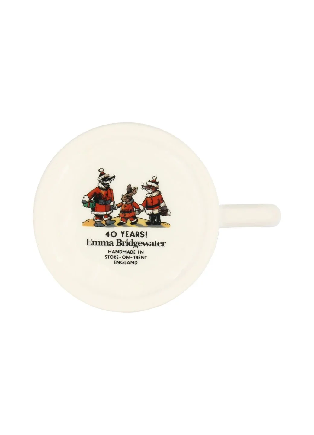 Emma Bridgewater Woodland Santa 1/2 Pint Mug - Image 7