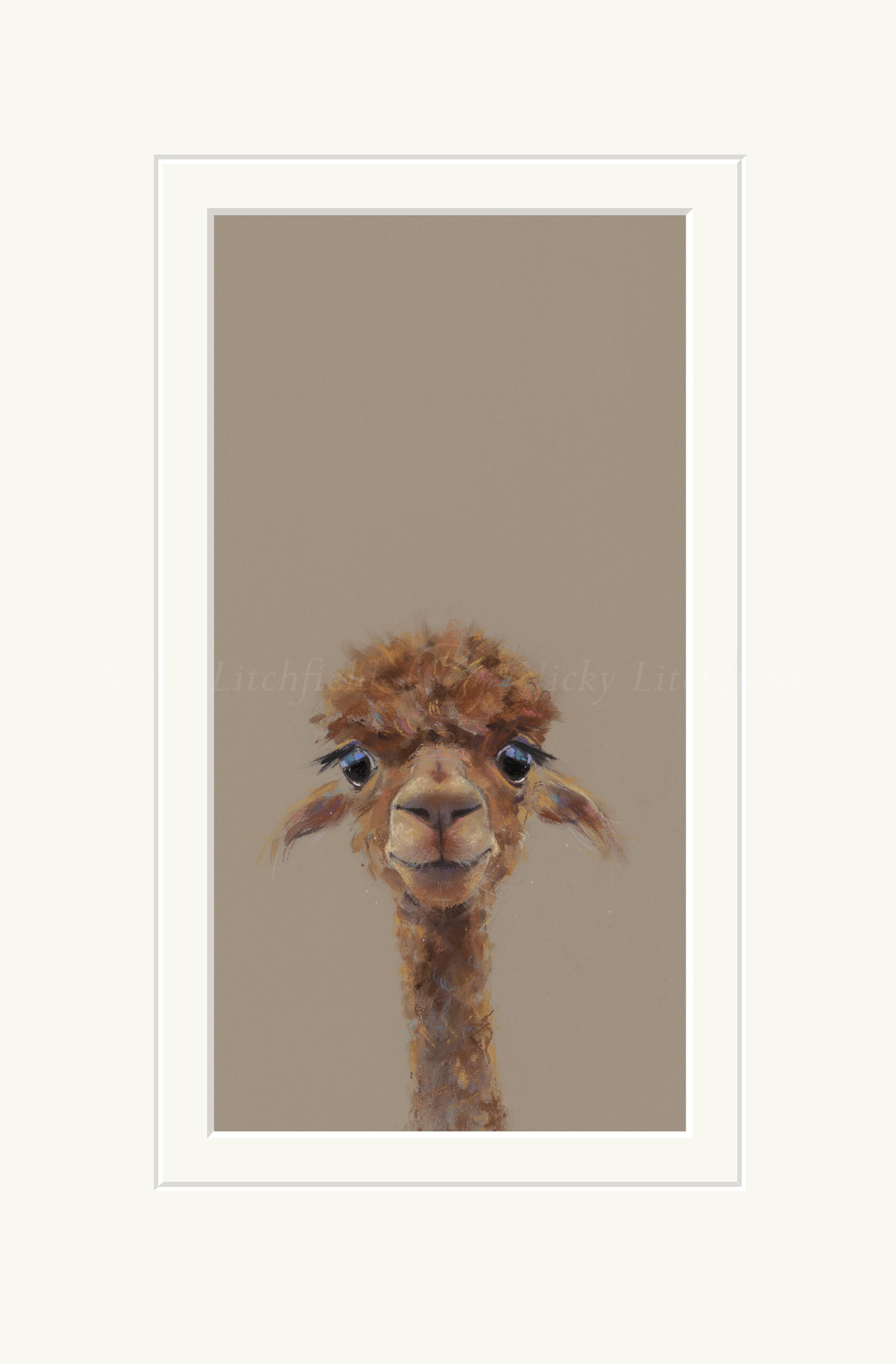 Nicky Litchfield ADELE Mounted Print