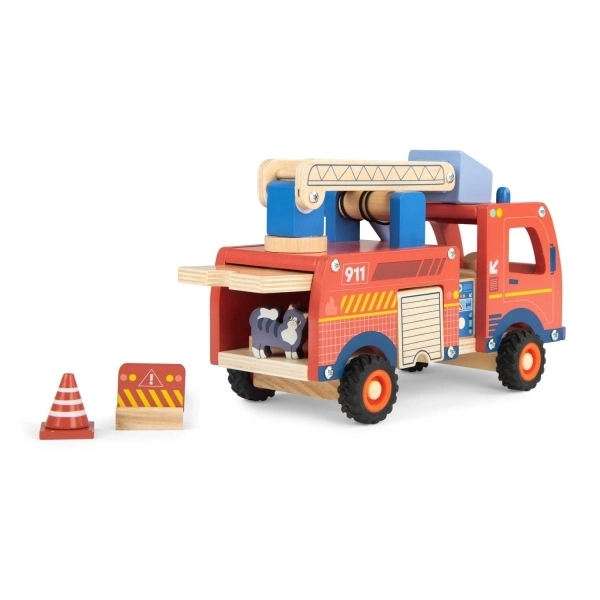 Moulin Roty Car Fire Engine Avenue du Moulin - Image 4