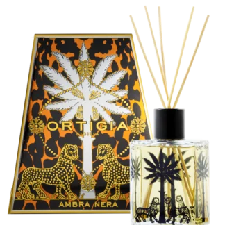 Ortigia Sicilia Ambra Nera Diffuser 100ml Boxed