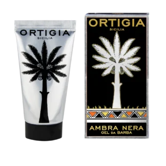 Ortigia Sicilia Ambra Nera Shaving Gel Boxed