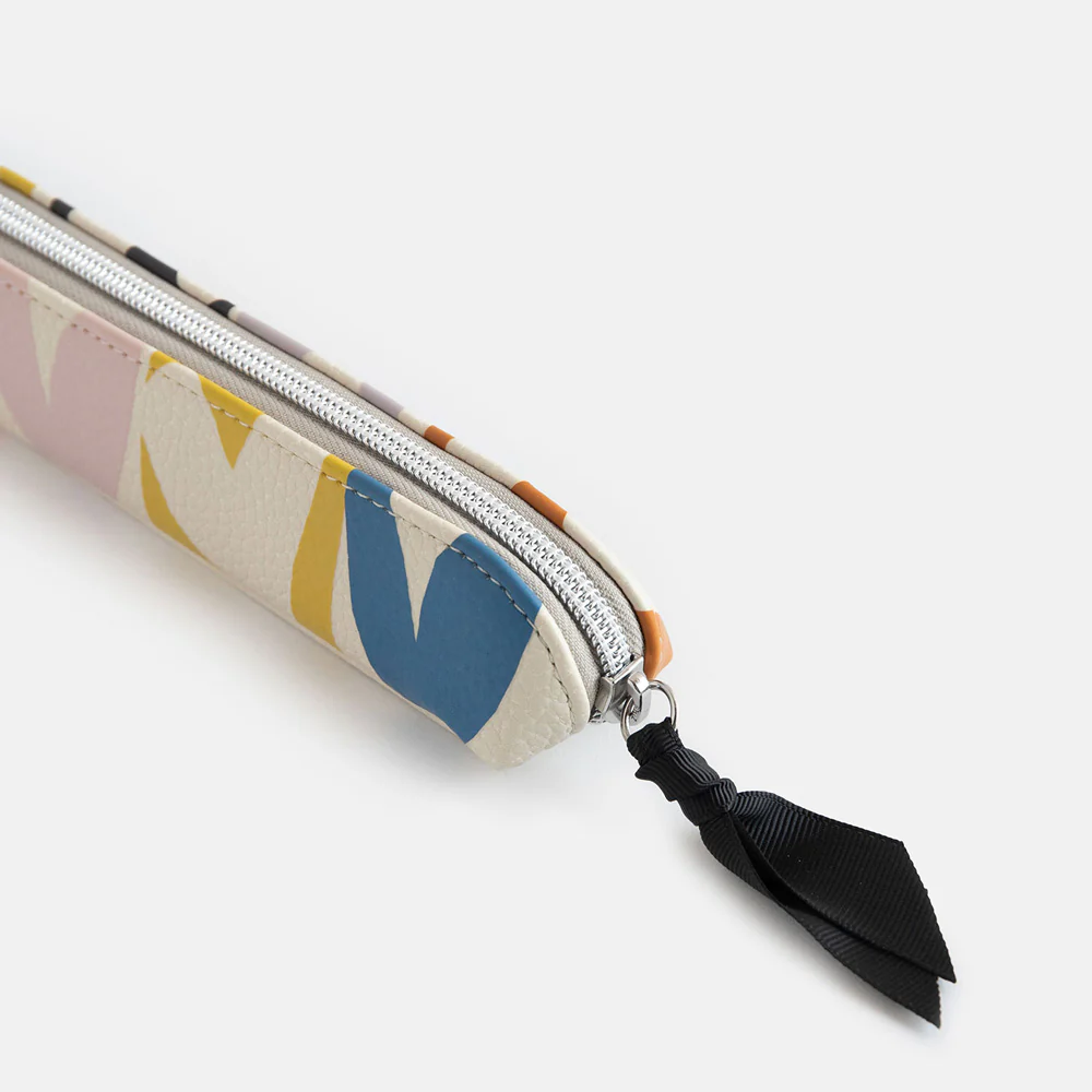 Caroline Gardner at Gifted Boston Spa - Multi Checkmate Hearts Pencil Case