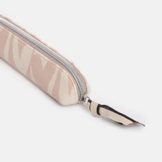 Caroline Gardner at Gifted Boston Spa - Pink Checkmate Hearts Pencil Case