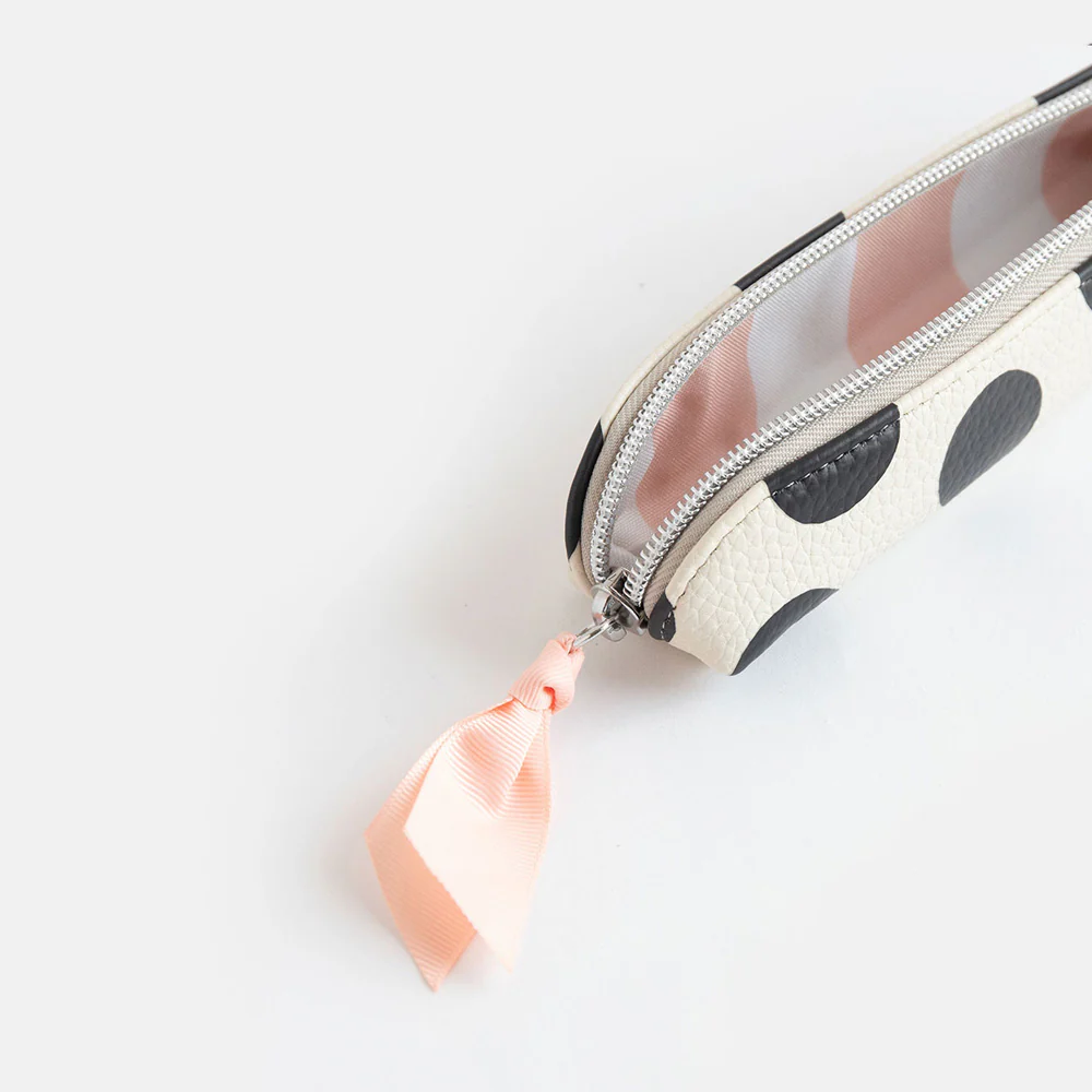 Caroline Gardner Mono Spots Pencil Case - Image 4