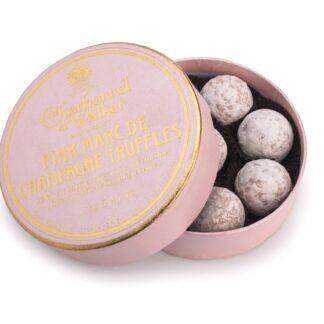 Charbonnel Walker at Gifted Boston Spa - Pink Marc de Champagne Truffles Round Box