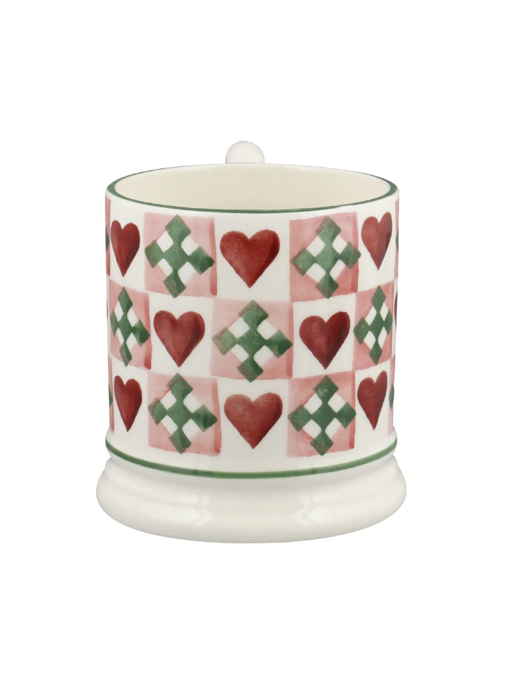 Emma Bridgewater Pink Quilts 1/2 Pint Mug - Image 6