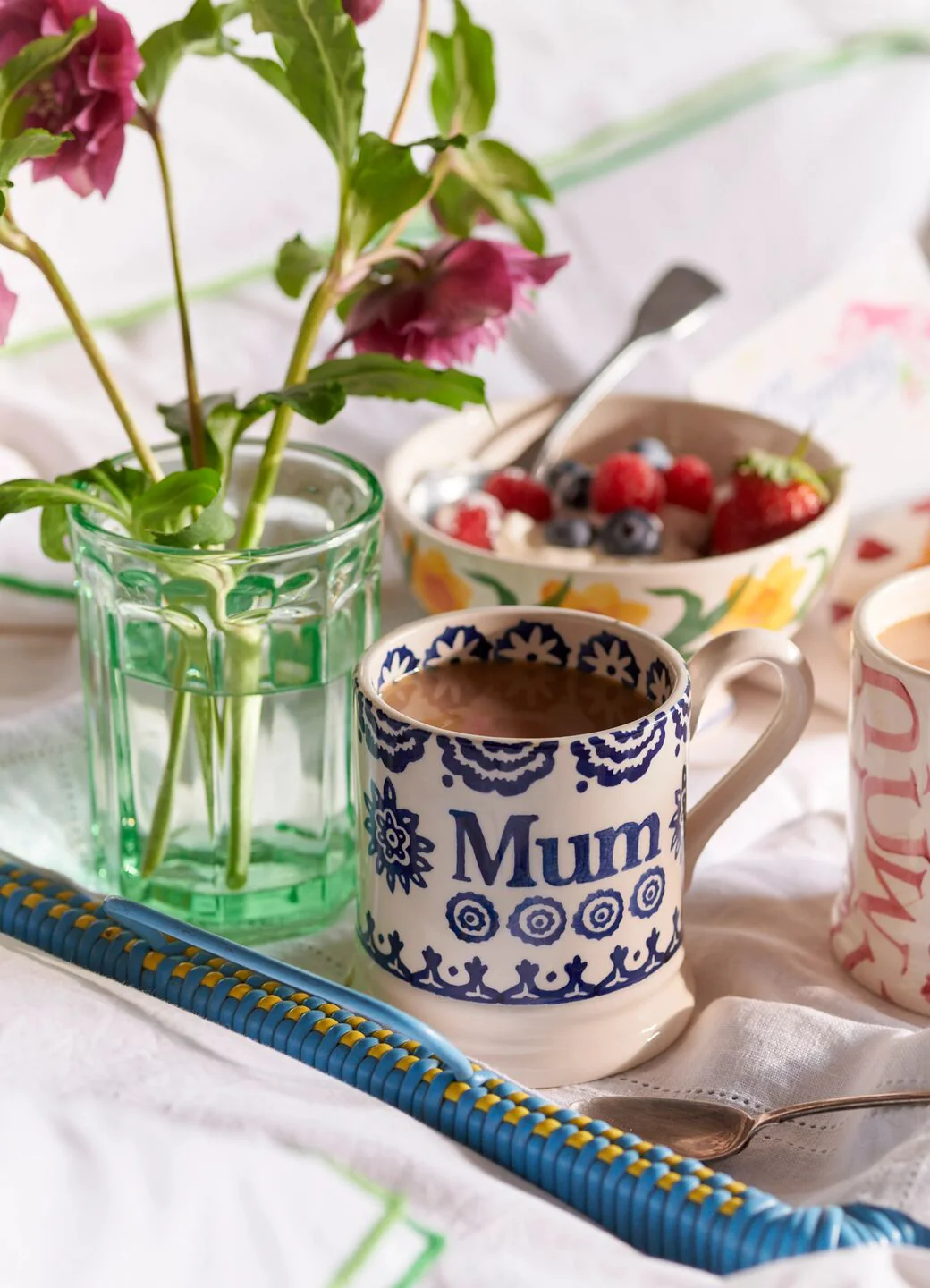 Emma Bridgewater at Gifted Boston Spa - Blue Hen and Border Mum Mug