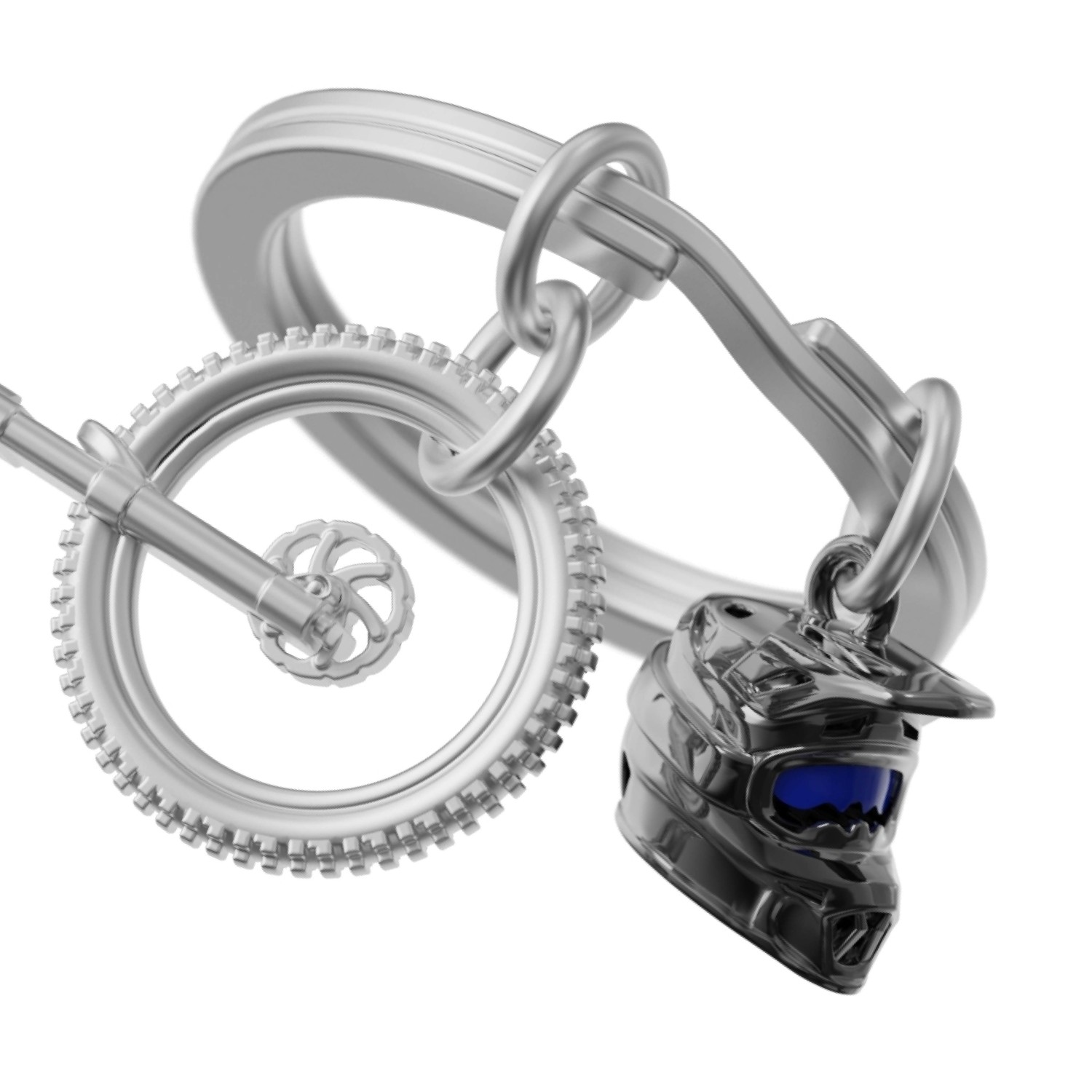 Metalmorphose - Downhill Bike Keyring - Image 3