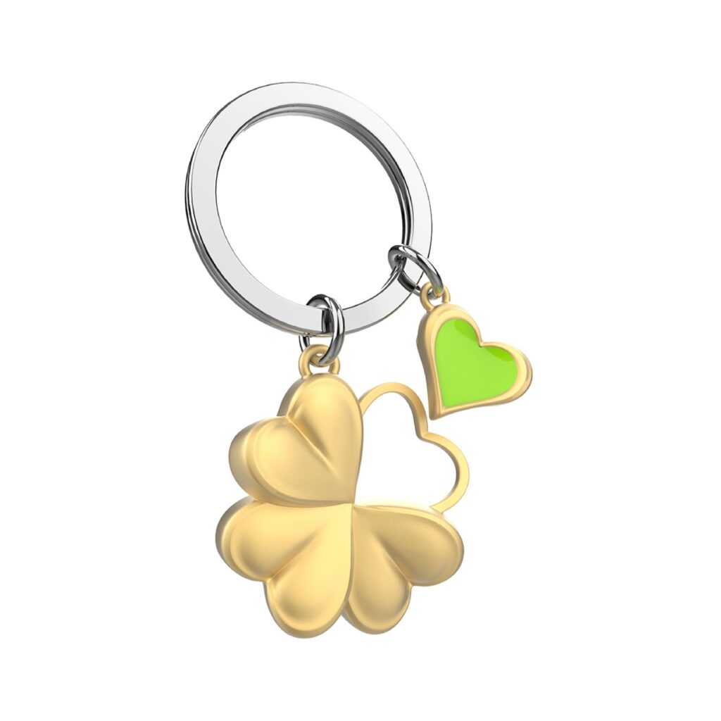 Metalmorphose at Gifted Boston Spa - Lucky Clover Keyring
