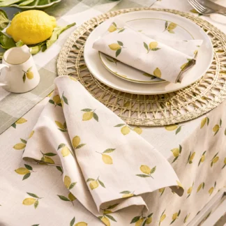Sophie Allport at Gifted Boston Spa - Lemons Napkins set of 4