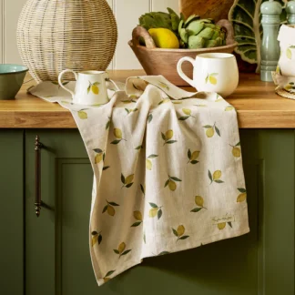 Sophie Allport at Gifted Boston Spa - Lemons Tea Towel