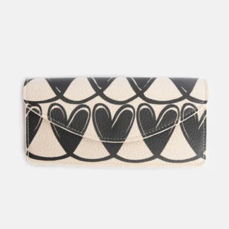 Caroline Gardner at Gifted Boston Spa - Monochrome Looped Envelope Purse