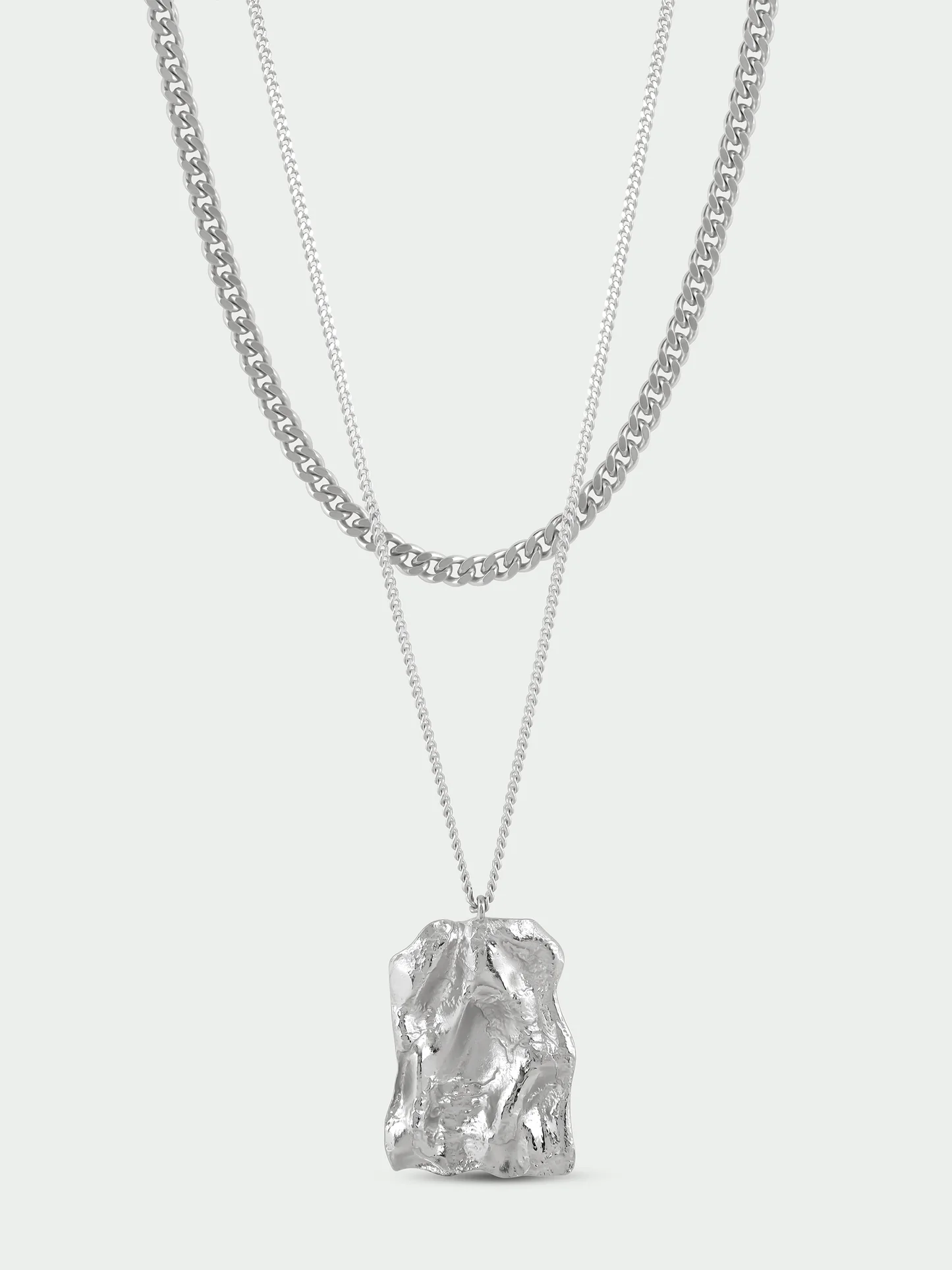 Tutti & Co Current Necklace Silver