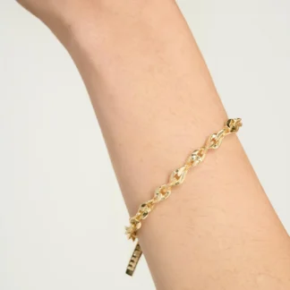 Tutti & Co Sculpt Bracelet Gold